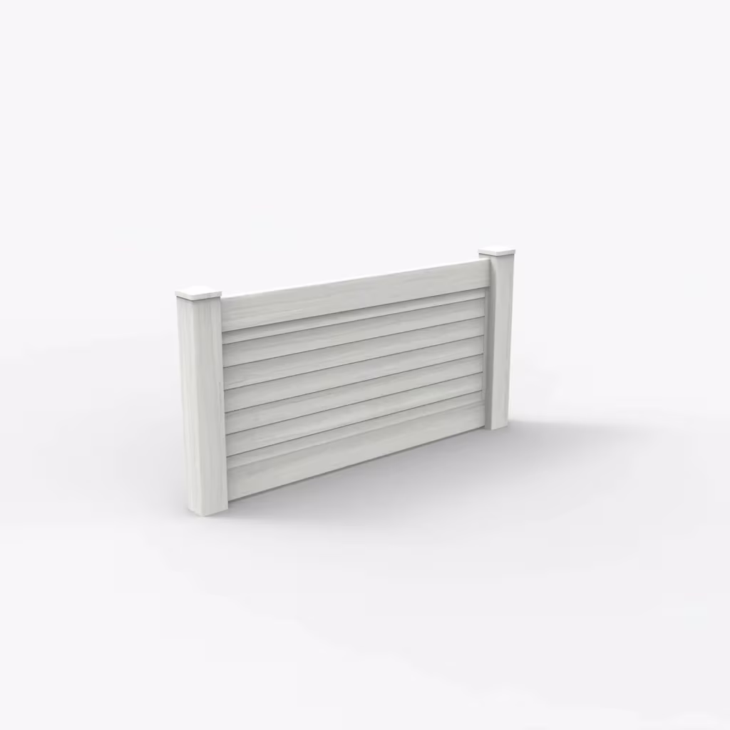 W. aspen horizontal privacy 3 ft wall topper, main view