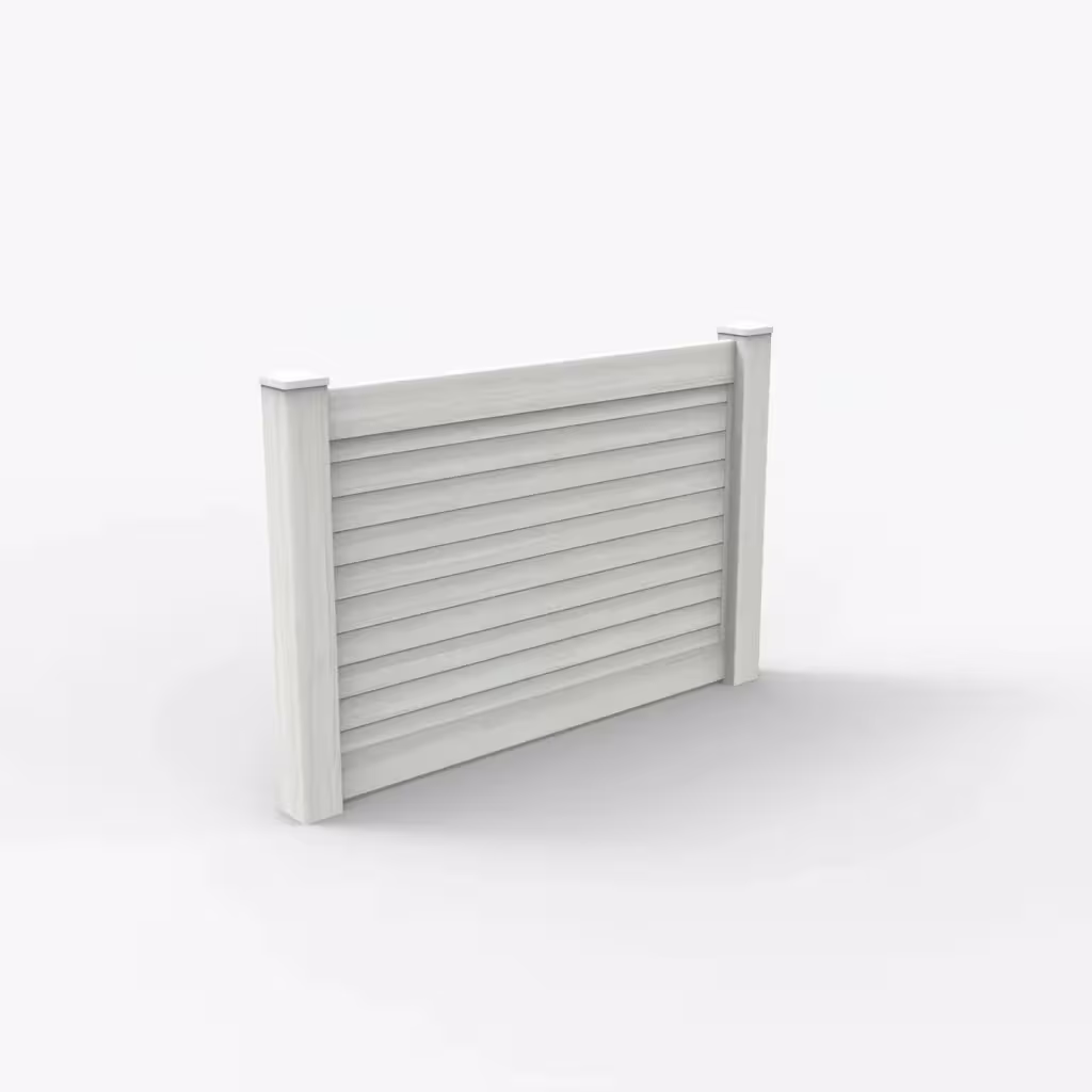 W. aspen horizontal privacy 4 ft fence, main view