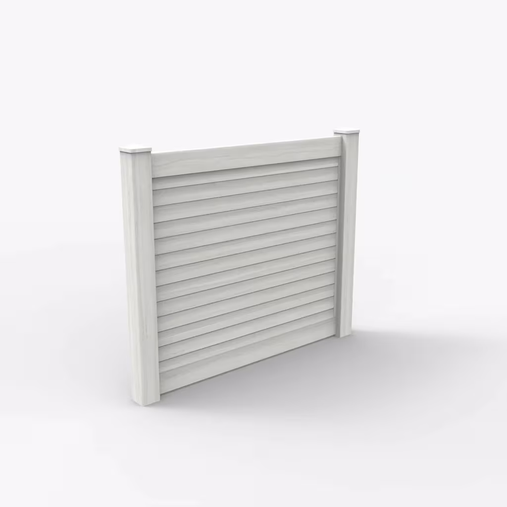 W. aspen horizontal privacy 5 ft fence, main view