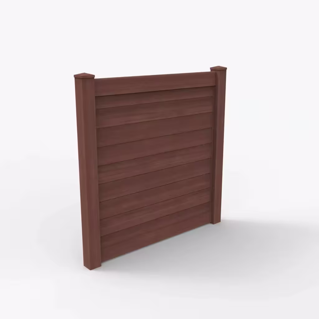Brazilian blend horizontal privacy 6 ft fence, main view
