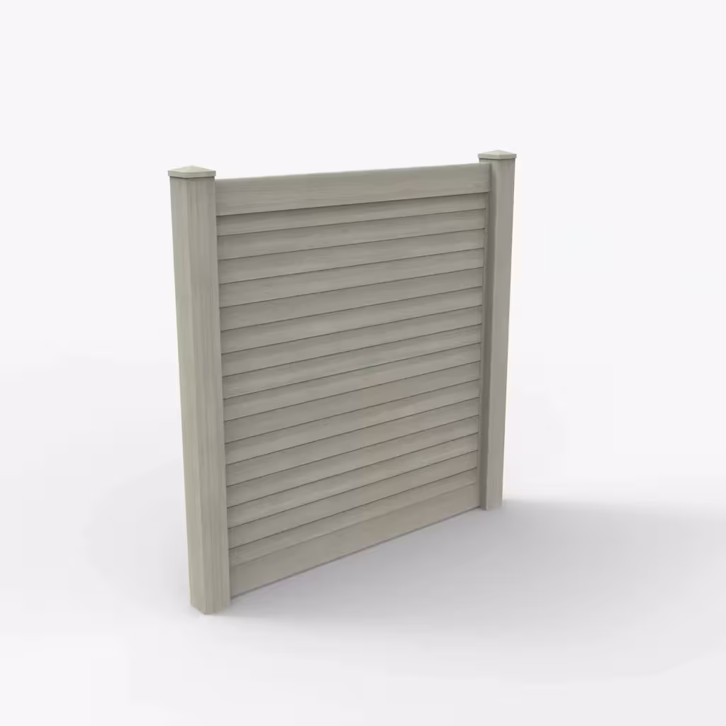 Mesquite horizontal privacy 6 ft fence, main view