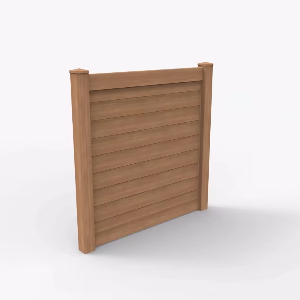 Sierra blend horizontal privacy 6 ft fence, main view