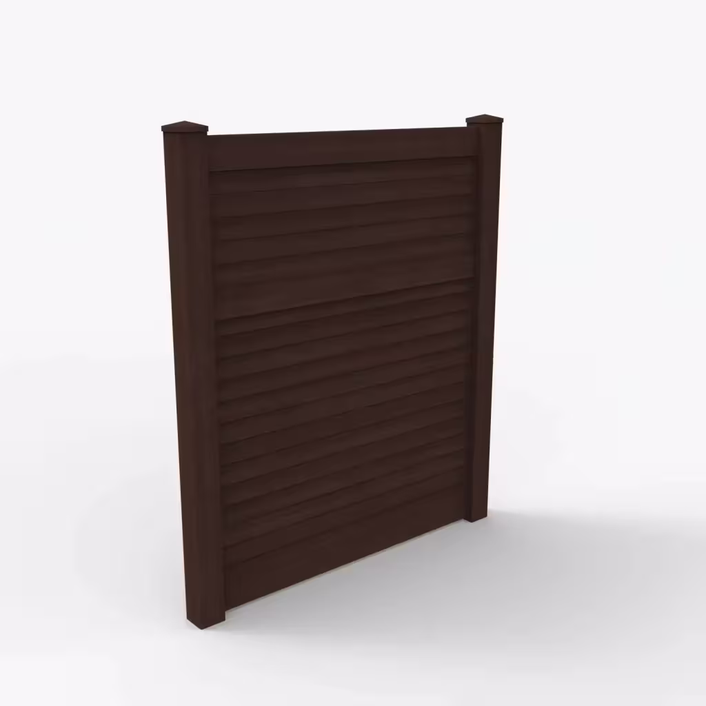 D. sequoia horizontal privacy 7 ft fence, main view