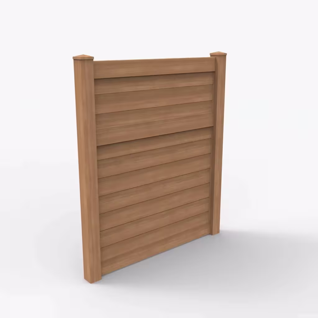 Sierra blend horizontal privacy 7 ft fence, main view