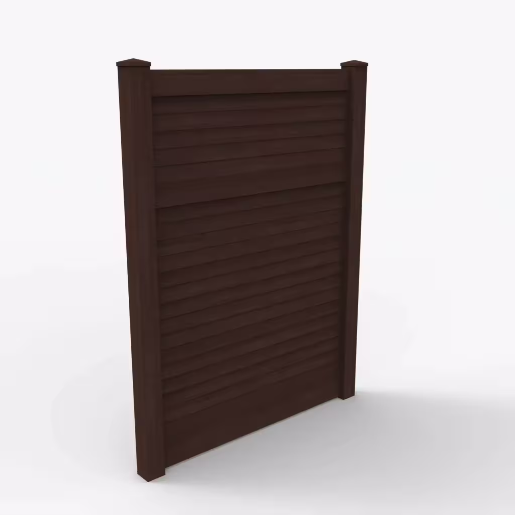 D. sequoia horizontal privacy 8 ft fence, main view