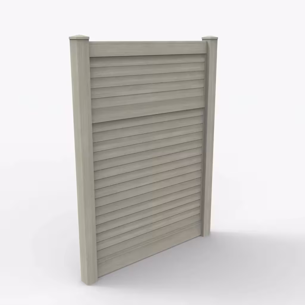 Mesquite horizontal privacy 8 ft fence, main view