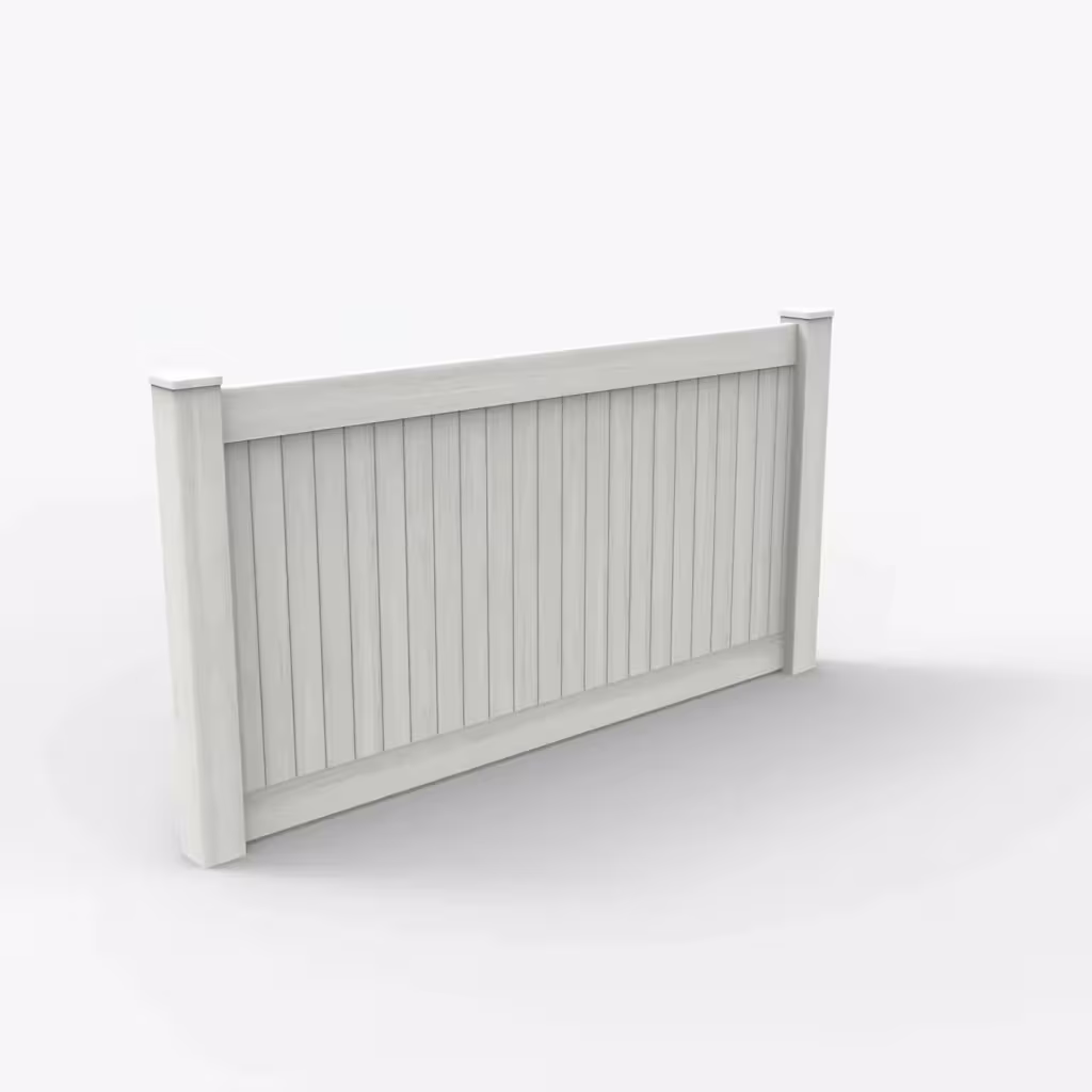 W. aspen vertical privacy 4 ft fence, main view