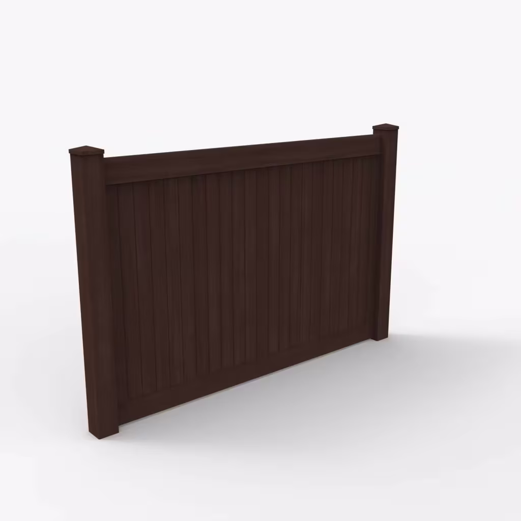 D. sequoia vertical privacy 5 ft fence, main view