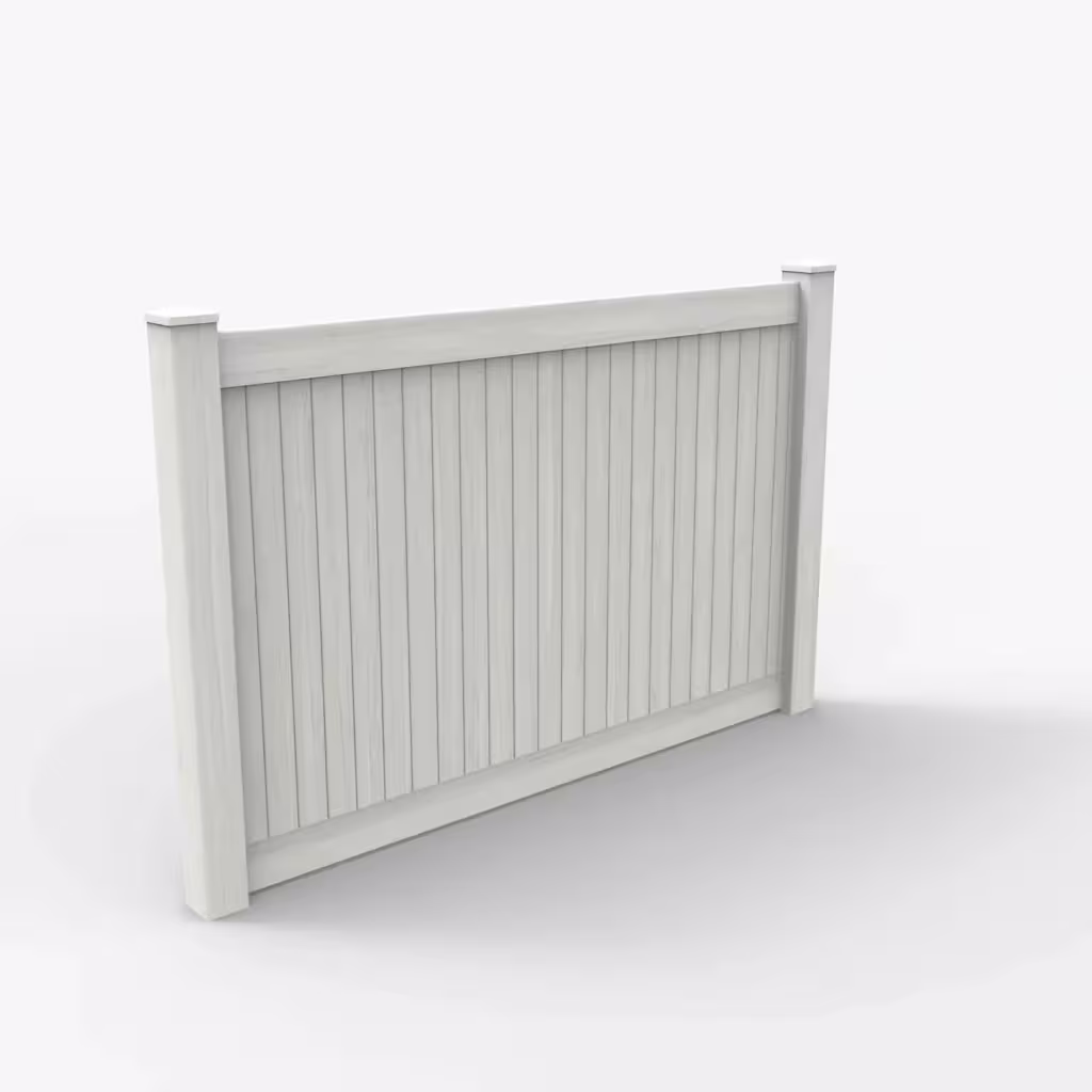 W. aspen vertical privacy 5 ft fence, main view