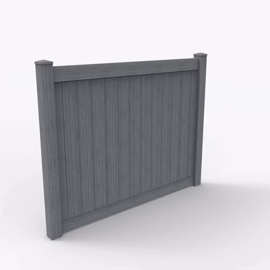 Arctic blend vertical privacy 6 ft fence, main view