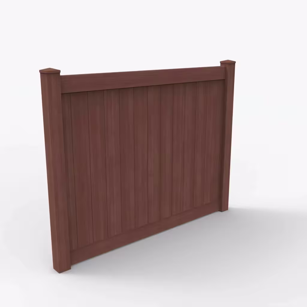 Brazilian blend vertical privacy 6 ft fence, main view