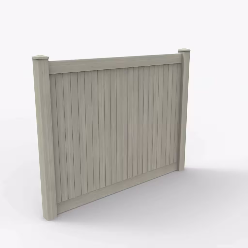 Mesquite vertical privacy 6 ft fence, main view