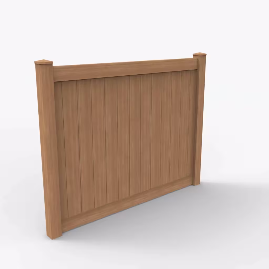 Sierra blend vertical privacy 6 ft fence, main view
