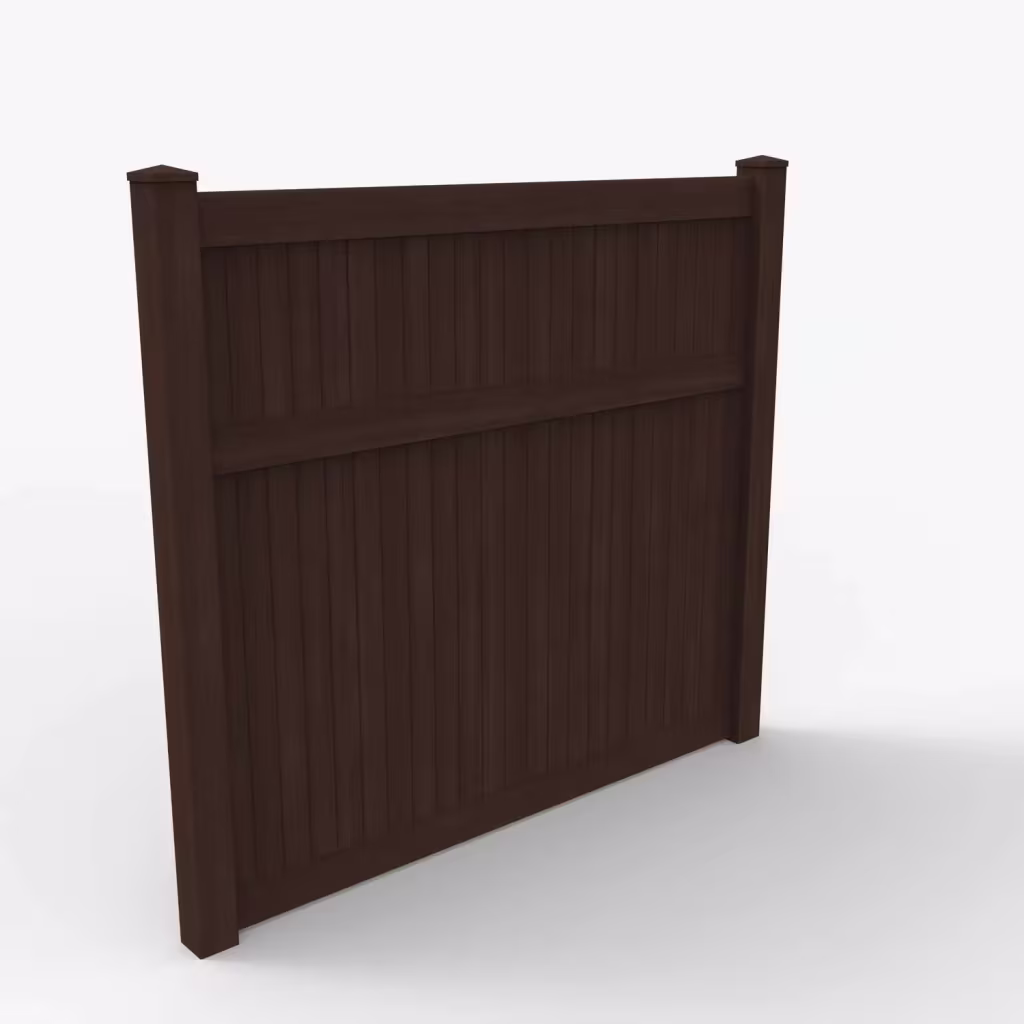 D. sequoia vertical privacy 7 ft fence, main view