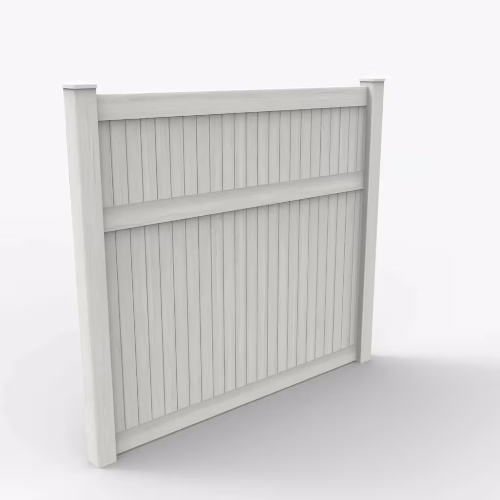 W. aspen vertical privacy 7 ft fence, main view